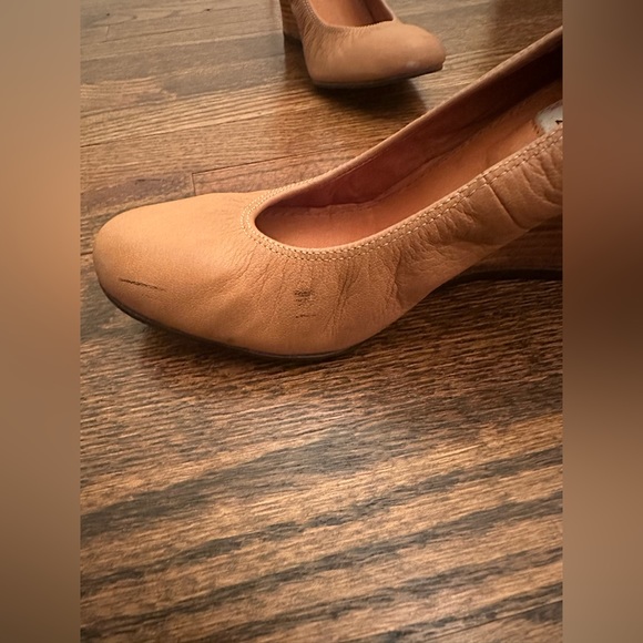 Lanvin Ballerina Wedge Heels Size 37.5 - Picture 6 of 10